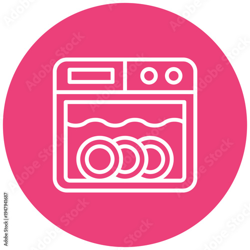 Dishwashing Icon