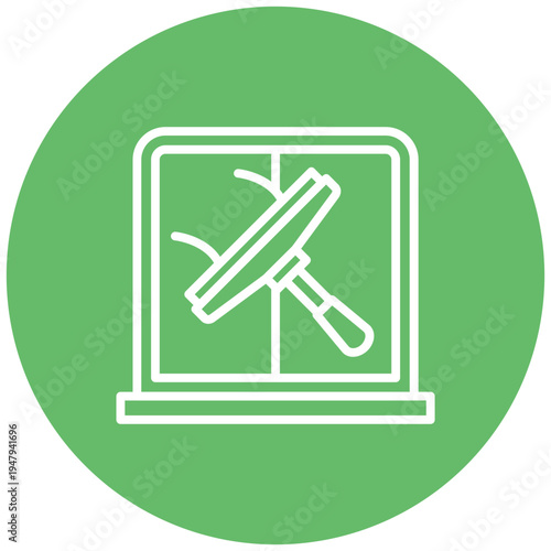 Cleaning Window Icon