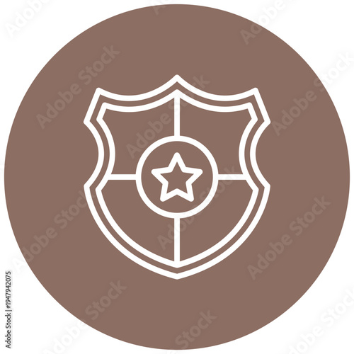 Police Shield Icon