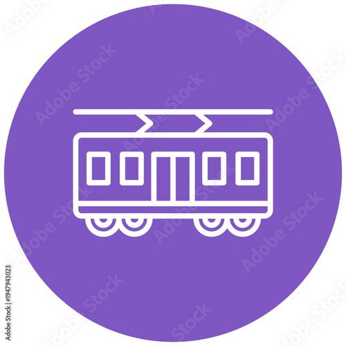 Tramcar Icon