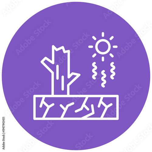 Desertification Icon
