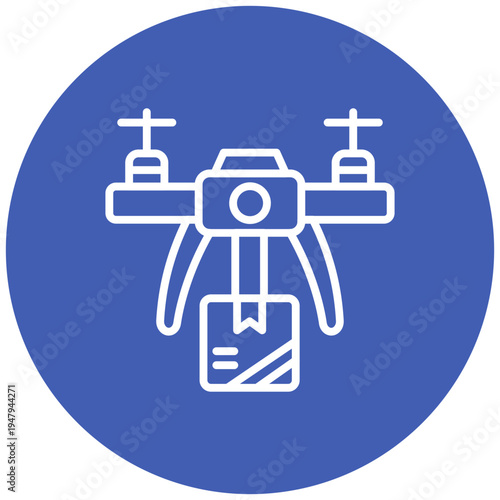 Drone Delivery Icon