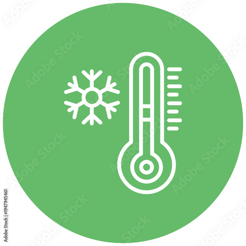 Cold Temperature Icon