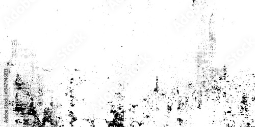 Retro Newspaper Background with Aged Paper Texture and Monochrome Grunge Surface Details.