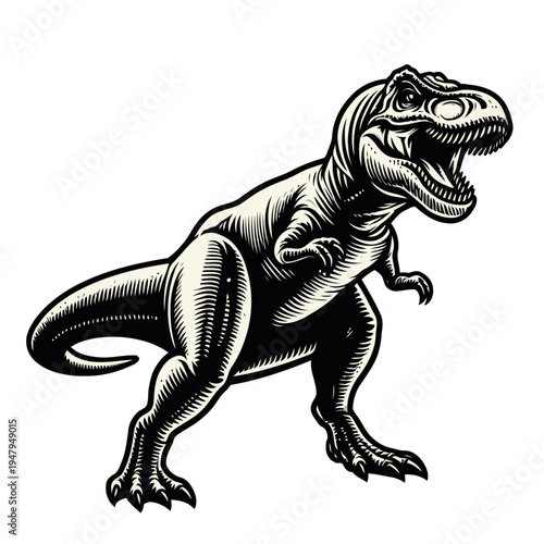 T-rex vector and illustration.