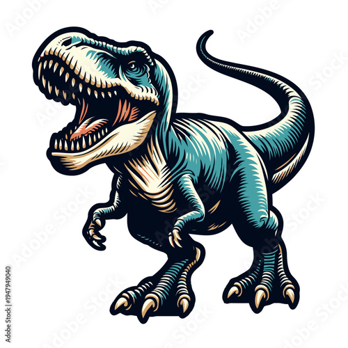 T-rex vector and illustration.