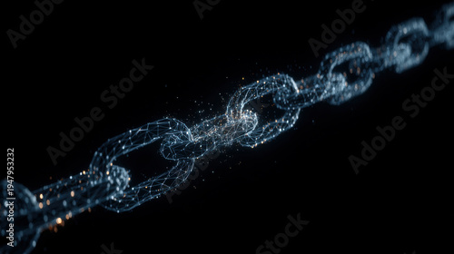 Reinforcing digital chain link for data protection