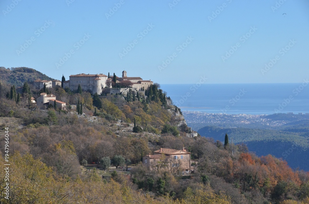 Naklejka premium cote d'Azur