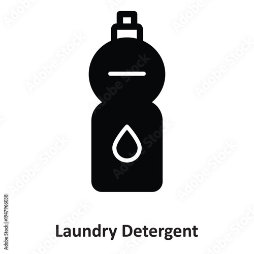 Laundry Detergent Vector icon which can easily modify or edit