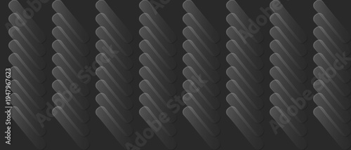 A dark gray background with a repeating pattern of rounded diagonal shapes