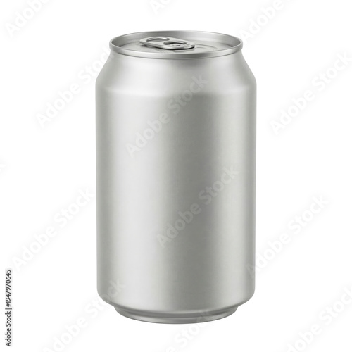 Quadro su tela Blank aluminum beverage can mockup for branding