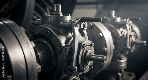 Industrial Machinery Gears and Mechanical Parts.