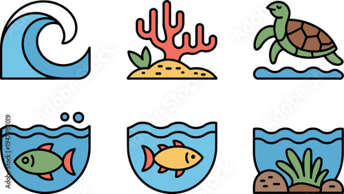 World environment day marine life conservation ocean protection