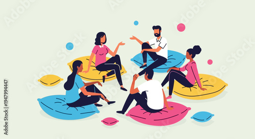 Diverse creative team collaborating during an agile strategy session in a modern startup office environment