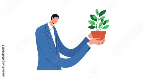 Visionary business leader nurturing organic growth and corporate sustainability through strategic investment and environmental stewardship