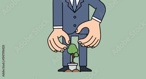 Strategic Corporate ESG Stewardship Representing Sustainable Business Growth and Environmental Responsibility for Modern Enterprises