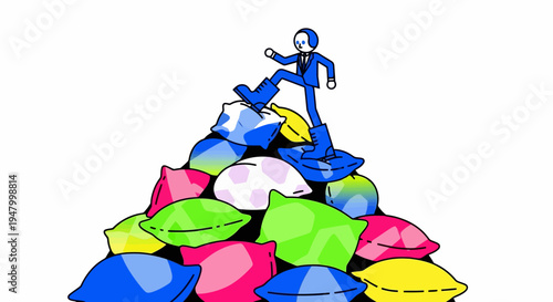 Innovative B2B leader overcoming the comfort zone to achieve peak performance and disruptive market leadership