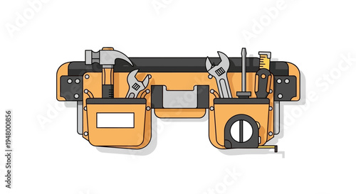 Yellow Tool Belt