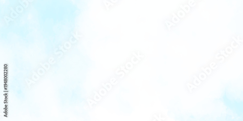 Blue watercolor background for poster, vintage card, templates. Pastel ink colors wet effect hand drawn canvas aquarelle background. 