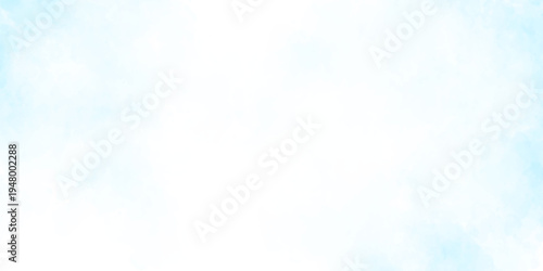 Abstract watercolor background concept, vector. Light blue watercolor paper texture background. Vector water color design illustration.