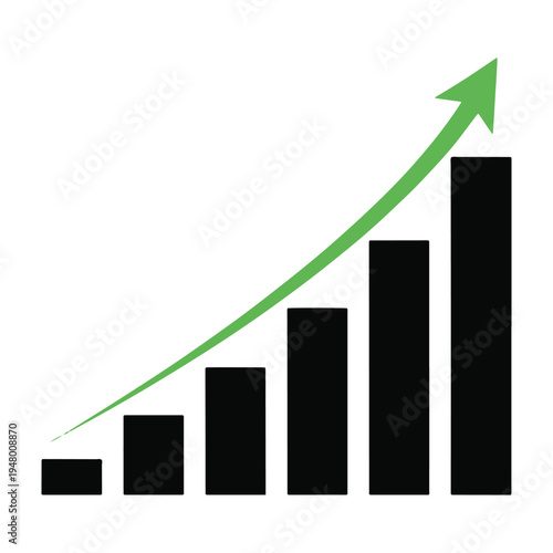 Growing Business Graph Upward Trend
