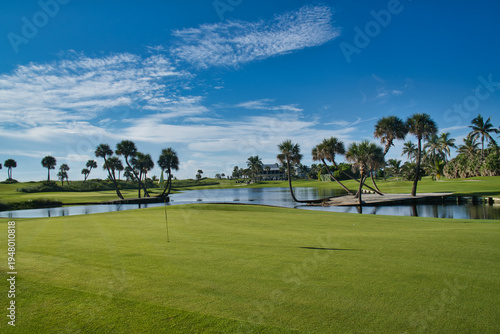 Fotografija Palm Beach Par 3 Golf Course am Atlantik, exklusiver Küsten-Golfplatz in Florida