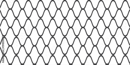 Mesh texture for fishing nets. Seamless pattern for sportswear or soccer goal, volleyball net, basketball hoop, hockey, athletics. Abstract net background for sports