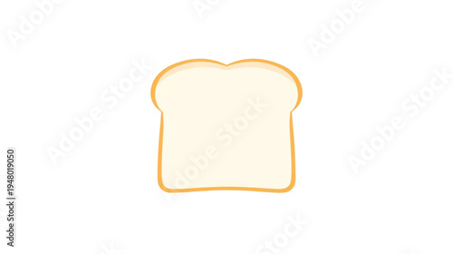 a piece of white bread