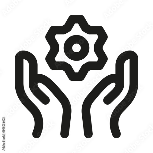 Professional skill ability icon. Professional skill ability modern professional line icon, minimal vector expertise symbol with clean outline style, unique talent development illustration