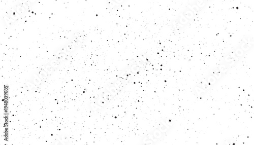 Realistic night sky filled with countless sharp pinprick stars vector background. Random distribution of tiny pure white dots against a solid black. 