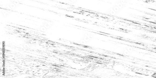 Abstract grunge texture background with diagonal scratch marks and distressed lines on a gray surface, rough worn metal or concrete texture, monochrome minimal design, high-detail scratches vector.