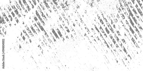 Abstract grunge texture background with diagonal scratch marks and distressed lines on a gray surface, rough worn metal or concrete texture, monochrome minimal design, high-detail scratches vector.