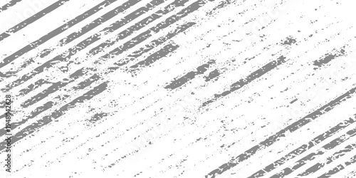 Abstract grunge texture background with diagonal scratch marks and distressed lines on a gray surface, rough worn metal or concrete texture, monochrome minimal design, high-detail scratches vector.