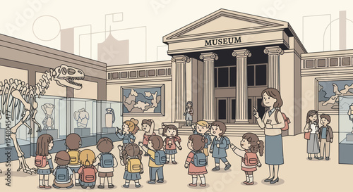 Children's Museum Field Trip: Dinosaur Skeleton & Guided Tour