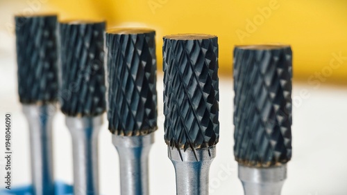 Foto Rotary Burrs Set Precision Cutting Tools for Metalworking and Grinding