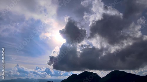 Wallpaper Mural 4K Aerial View of Yunnan Plateau Canyon and Mountain Ranges Torontodigital.ca