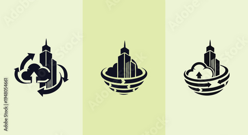 City Skyline Logo Designs (2)