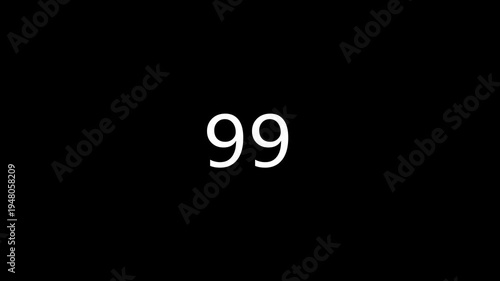 0 to 100 countdown loading animation background. and creating a stunning 4k video.