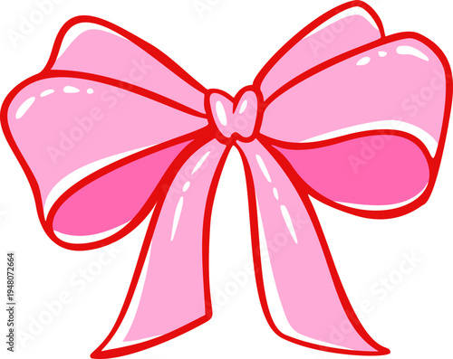 Photography Coquette Pink Bow