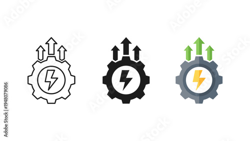 out of office, shift work, and overtime icons set flat design vector illustration