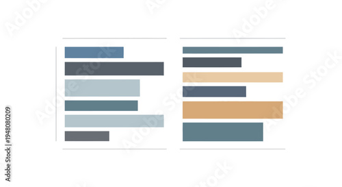 Colorful horizontal bars graphic.