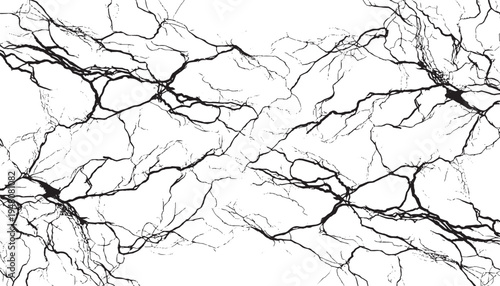 Complex realistic lightning storm web vector background.