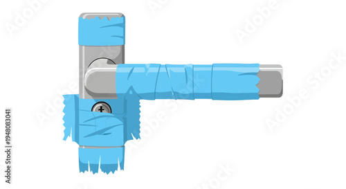 Door Handle Lock Mechanism.