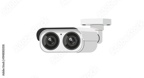 Double Lens Security Camera.