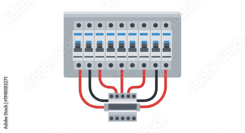 Electric Circuit Board Wiring.