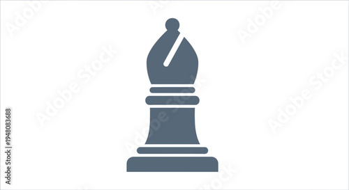 Gray chess piece king closeup.