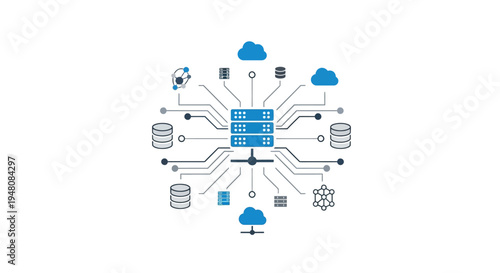 Cloud Computing Network Infrastructure Diagram.