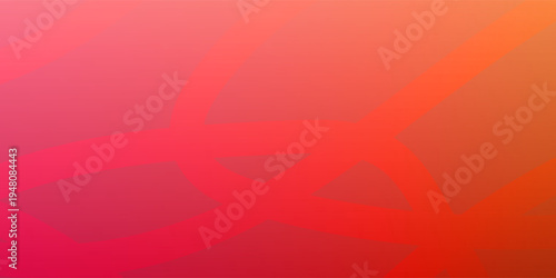 Abstract Red and Orange Gradient Background with Intertwined Curved Lines. vector illustration