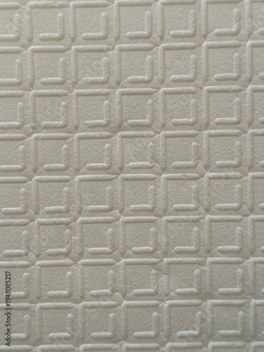 Wallpaper Mural Close-up texture of a foamed polyurethane play mat inside a baby playpen. Torontodigital.ca