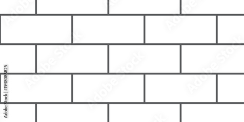 white brick wall texture and solid bricks seamless pattern background.